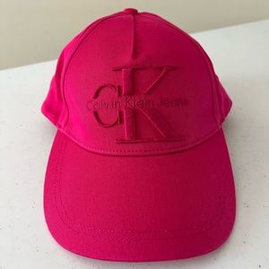Brand New Hot Pink Calvin Klein Baseball Hat